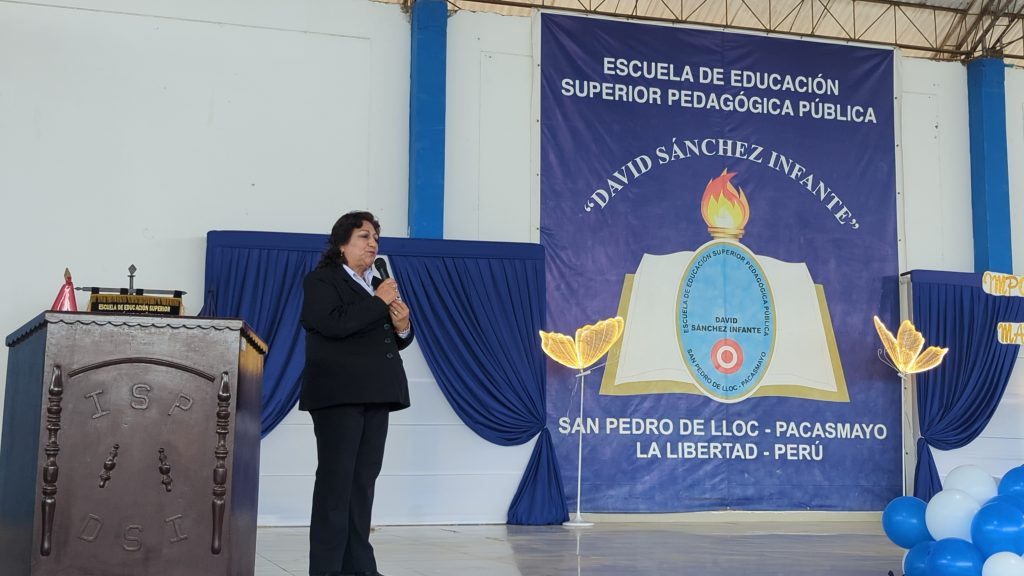 Mg. Sonia Gavidia Navarro, Coordinadora académica del nivel Inicial