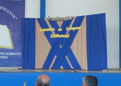 IMPOSICIÓN DE SOLAPERO A ESTUDIANTES DE PRIMARIA CICLO I